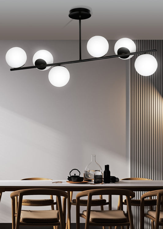 Lubinis šviestuvas Juoda 6 - detalus vaizdas