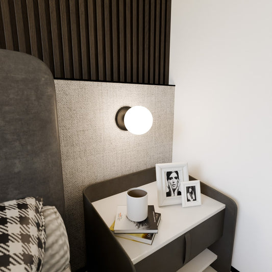 Sieninis šviestuvas Juoda 1 - detalus vaizdas