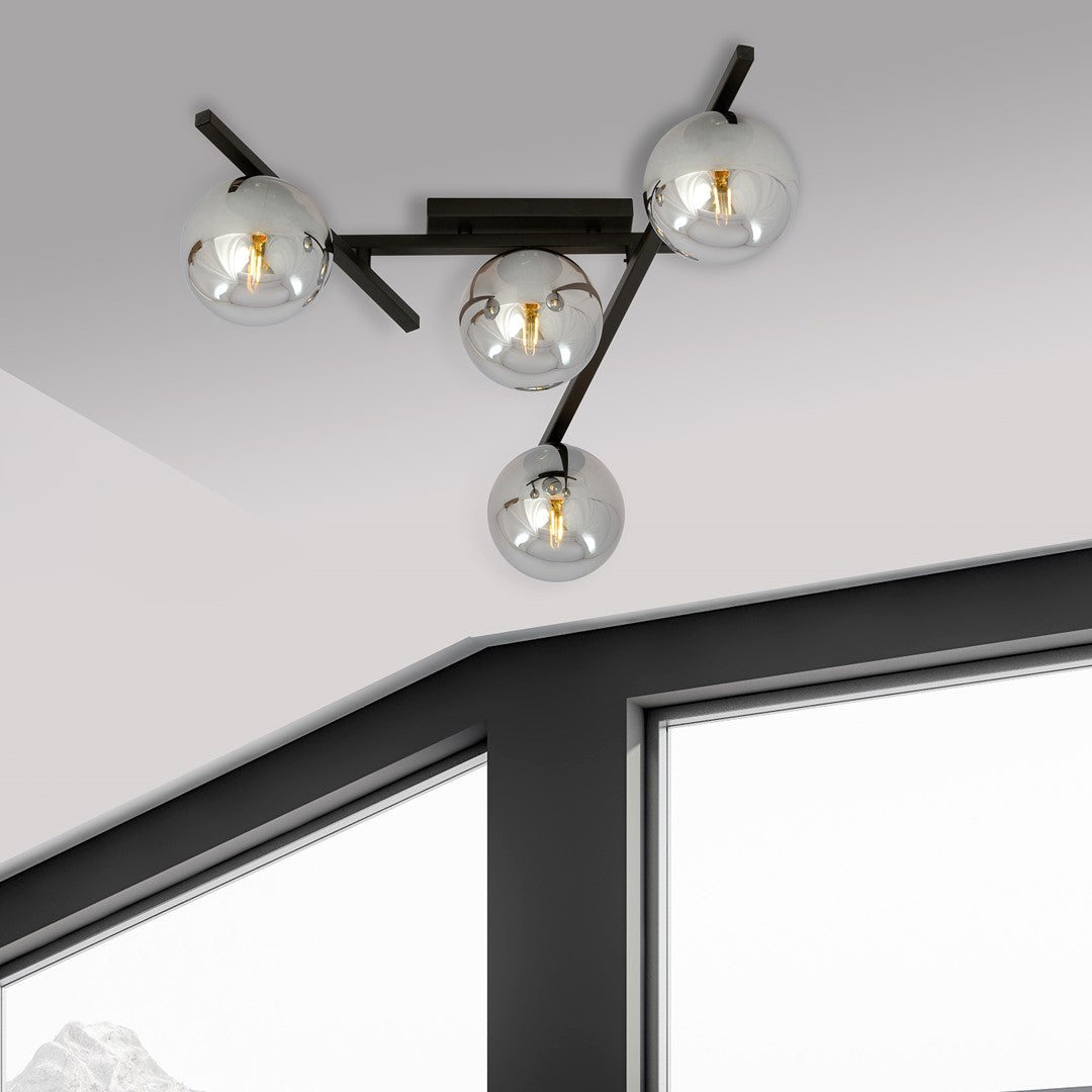 SMART Lubinis šviestuvas Juoda 4 - dizaino detalės
