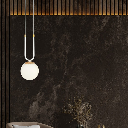 GLAM Pakabinamas šviestuvas Balta 1 - detalus vaizdas