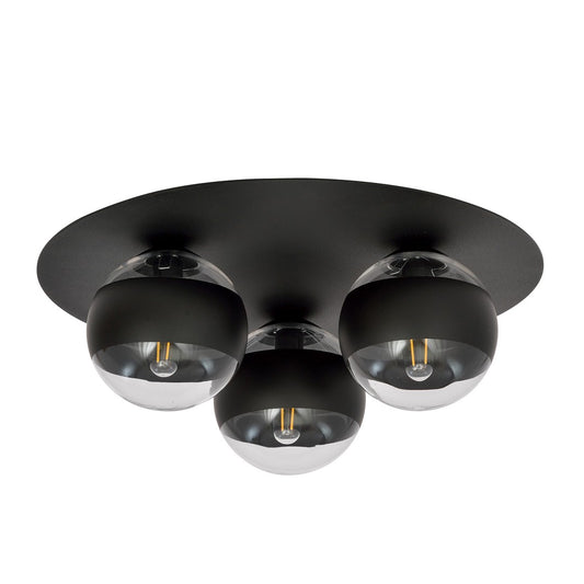 Lubinis šviestuvas Juoda 3 - detalus vaizdas