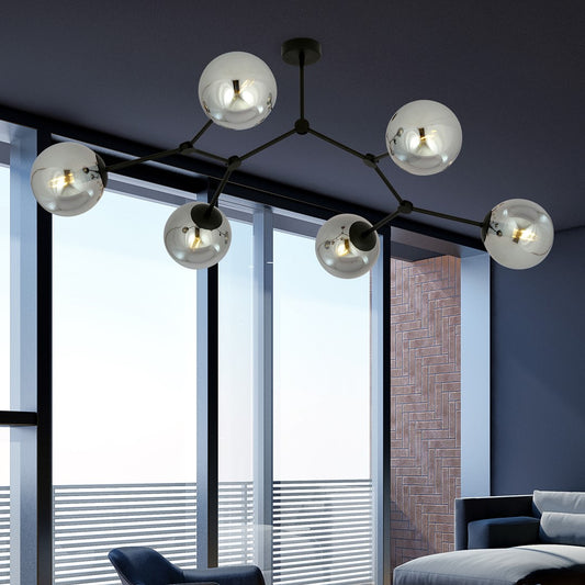 Lubinis šviestuvas Juoda 6 - detalus vaizdas