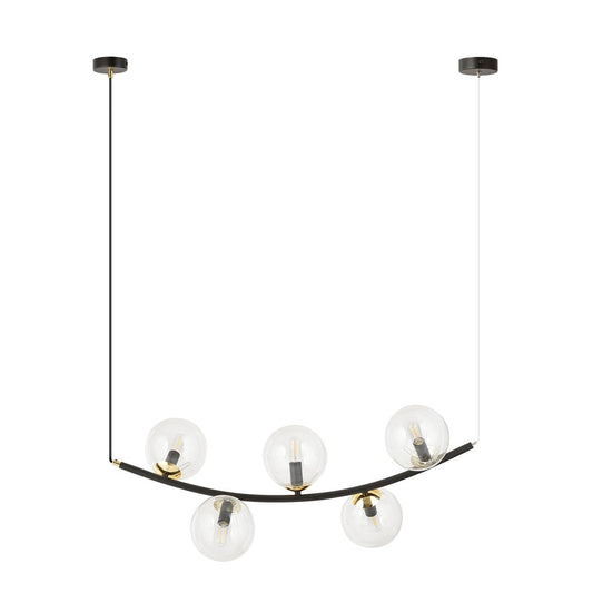 RITZ Pakabinamas šviestuvas Black, gold 5 - detalus vaizdas