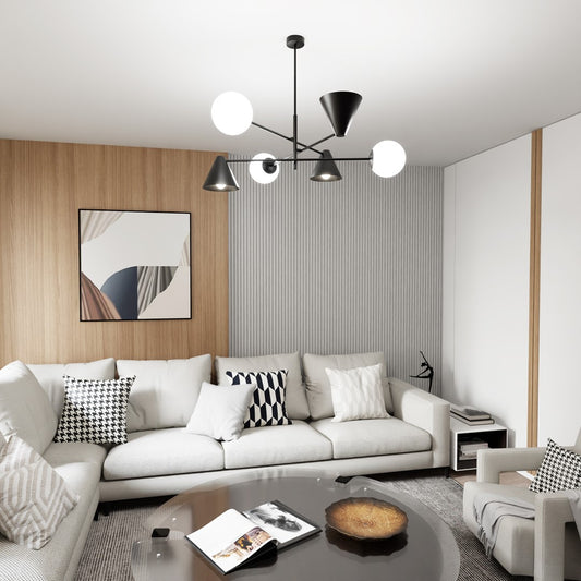 HERMES Sietynas Juoda 6 - detalus vaizdas