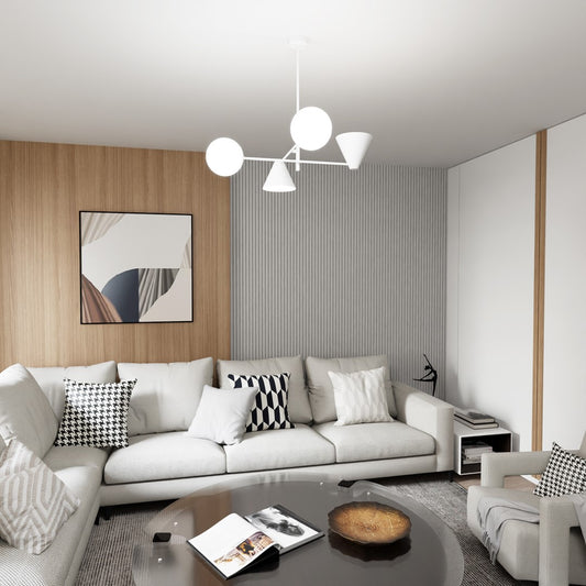 HERMES Sietynas Balta 4 - detalus vaizdas