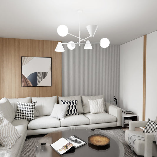 HERMES Sietynas Balta 6 - detalus vaizdas