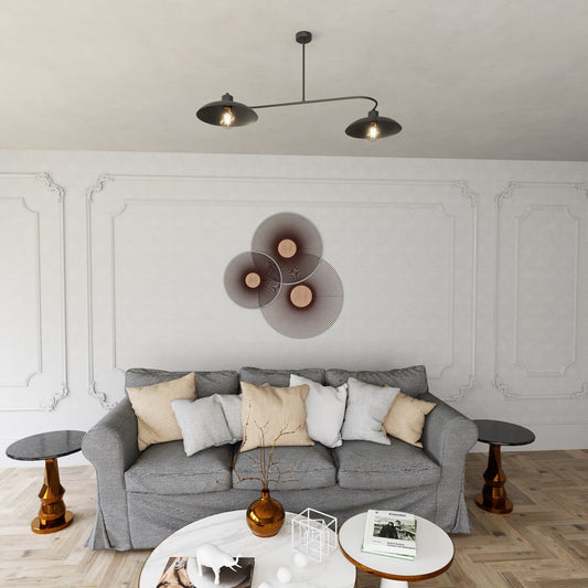 Sietynas Juoda 2 - detalus vaizdas