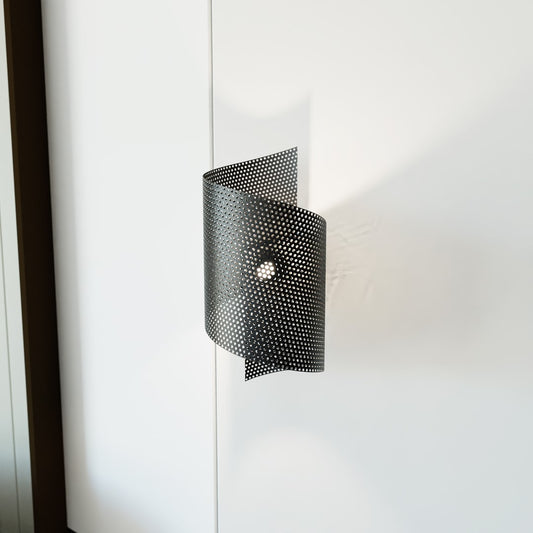 SPIRAL Sieninis šviestuvas Juoda 1 - detalus vaizdas