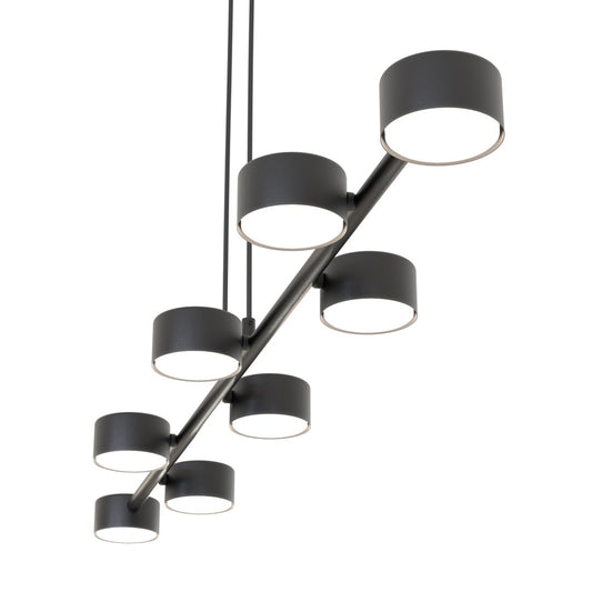 MEGARA Pakabinamas šviestuvas Juoda 8 - detalus vaizdas
