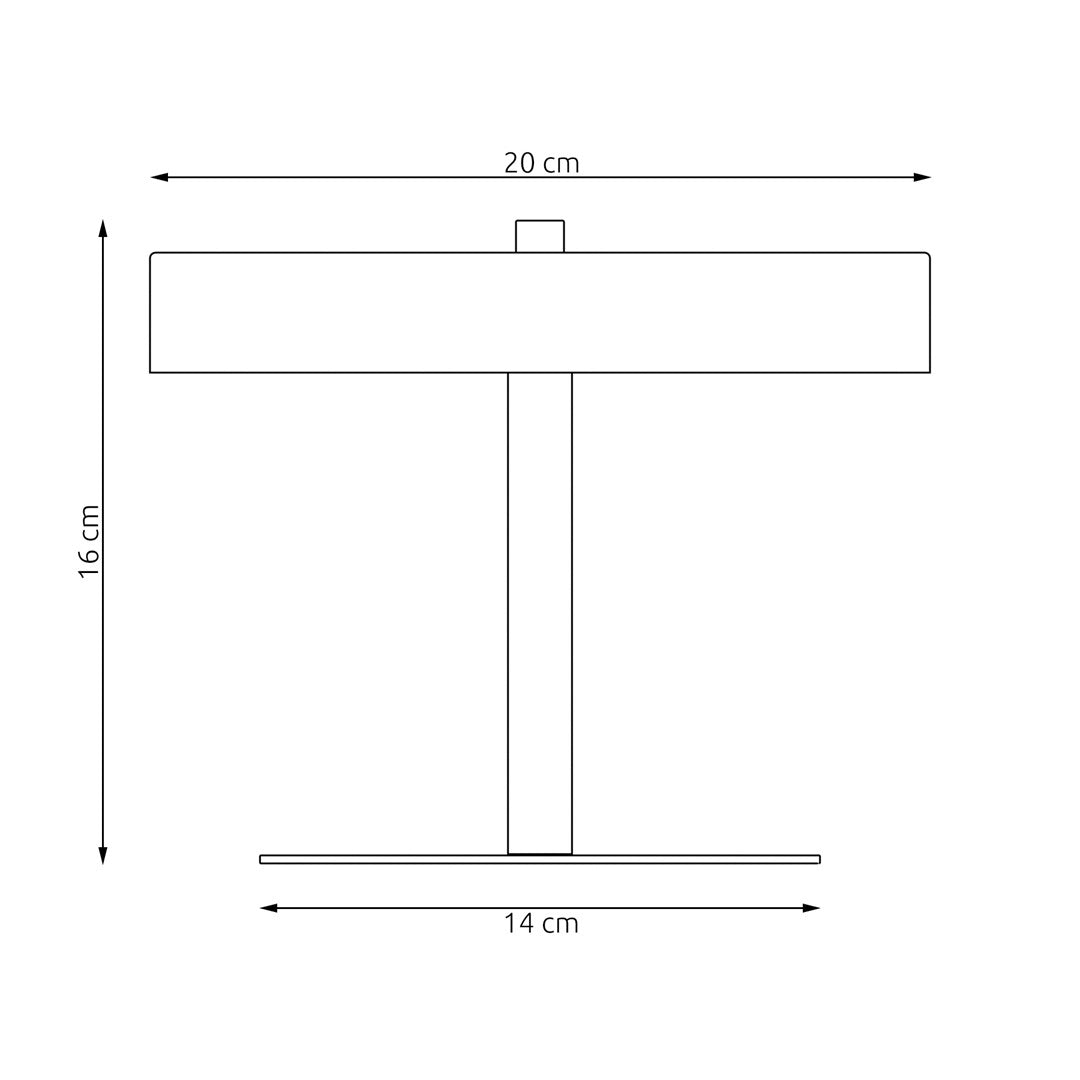 NEMO Stalinė lempa Juoda 2 - medžiagų tekstūra
