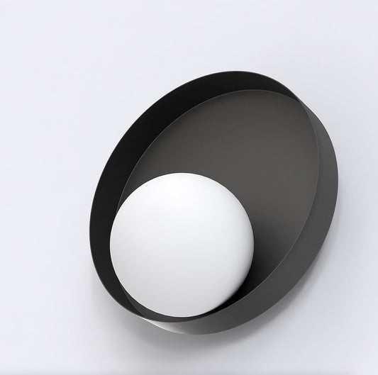 KIDO Sieninis šviestuvas Juoda 1 - detalus vaizdas