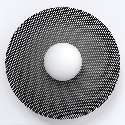 VIBEZ Sieninis šviestuvas Juoda 1 - detalus vaizdas