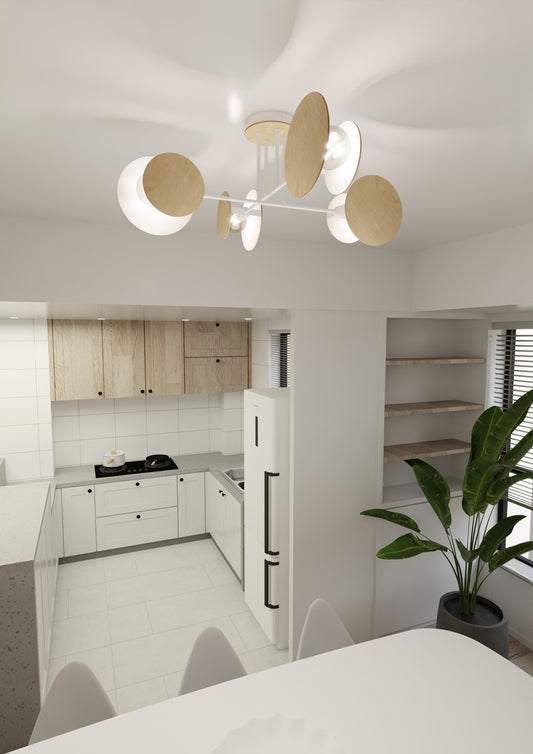 Lubinis šviestuvas Balta 4 - detalus vaizdas