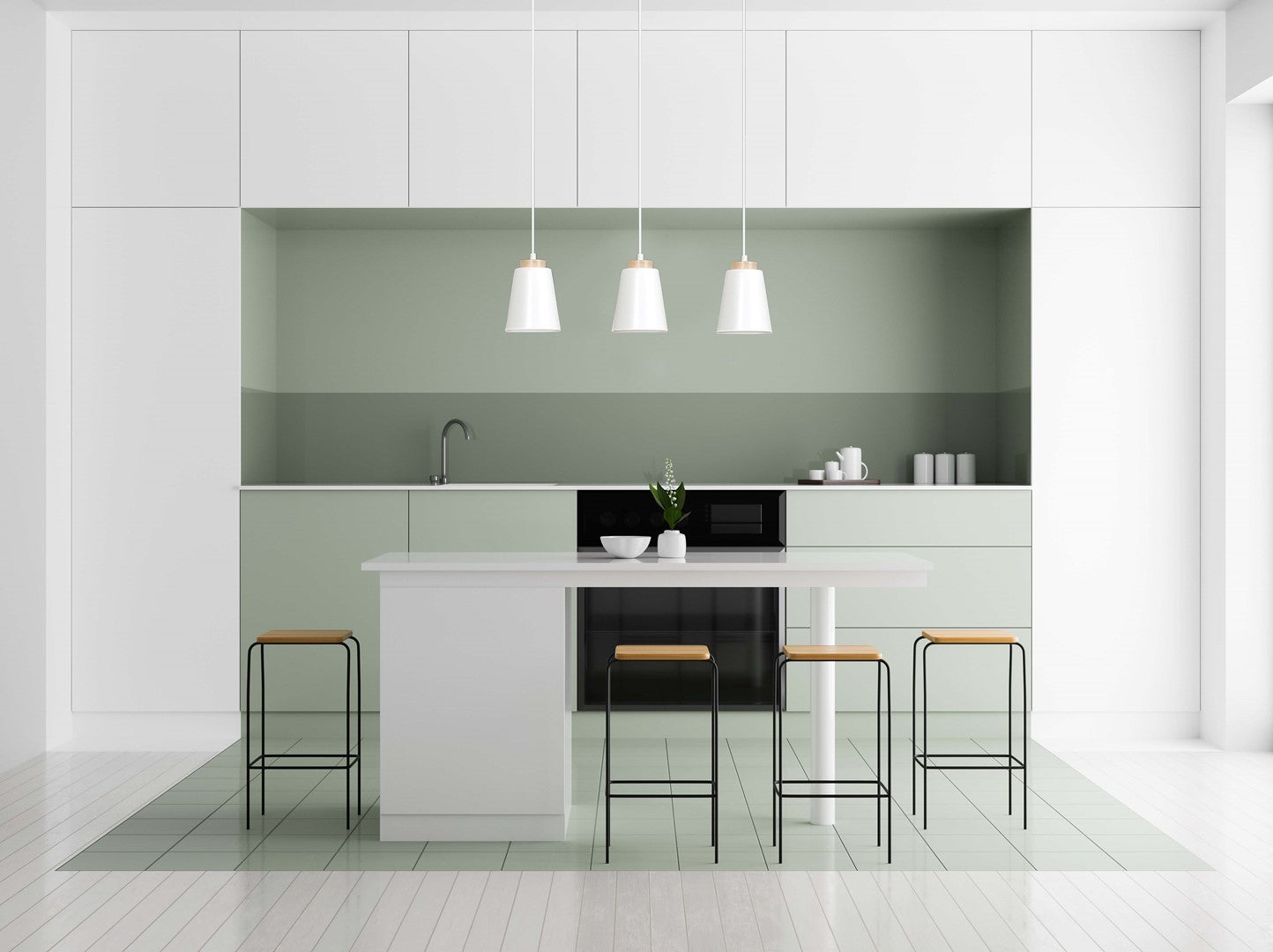 BOLERO Pakabinamas šviestuvas Balta 3 - konstrukcijos detalės