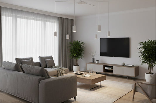 TRAKER Pakabinamas šviestuvas Balta 6 - detalus vaizdas