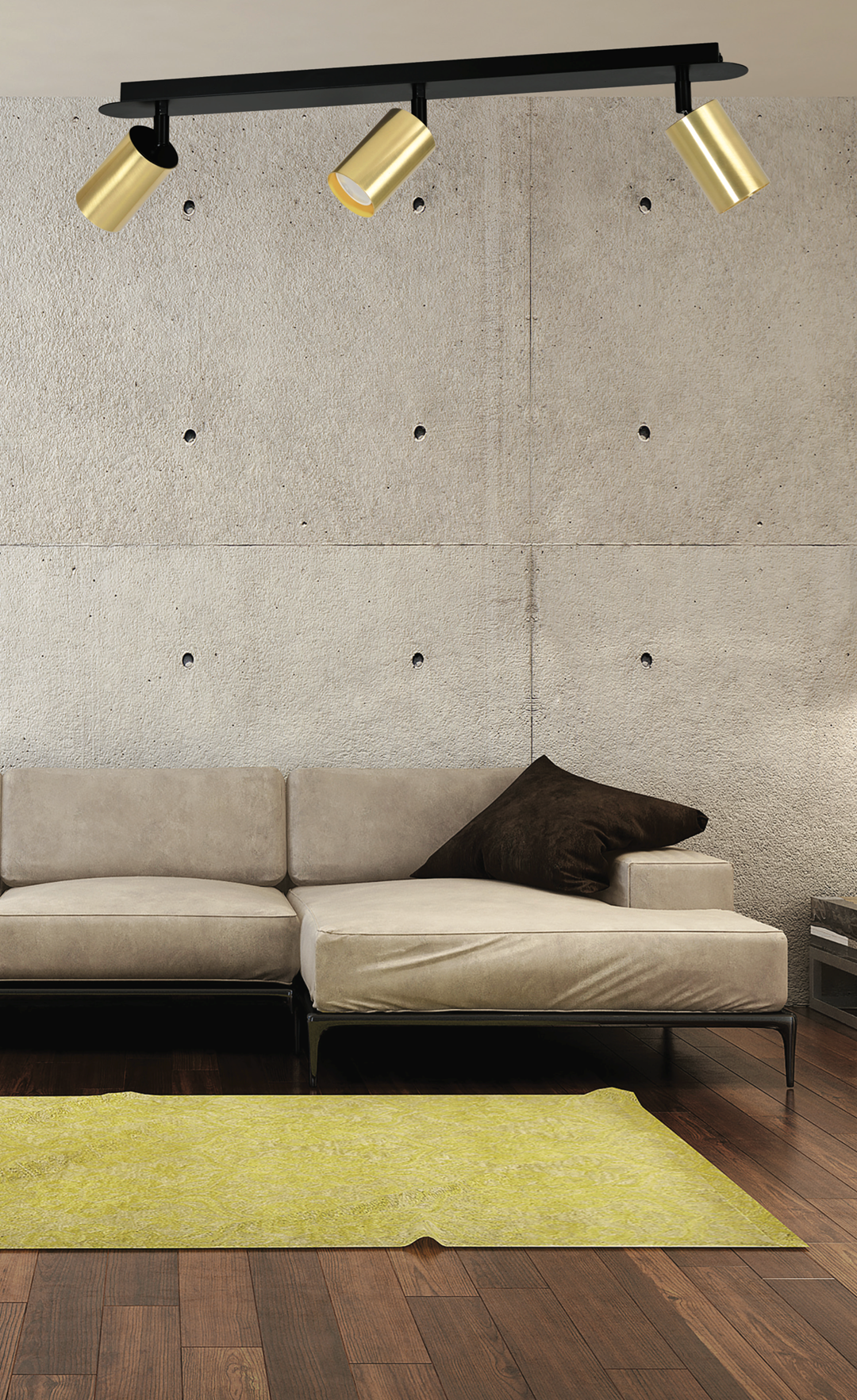 ZEN Lubinis šviestuvas Juoda 3 - medžiagų tekstūra