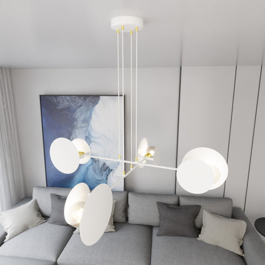 IDEA Pakabinamas šviestuvas Balta 4 - detalus vaizdas