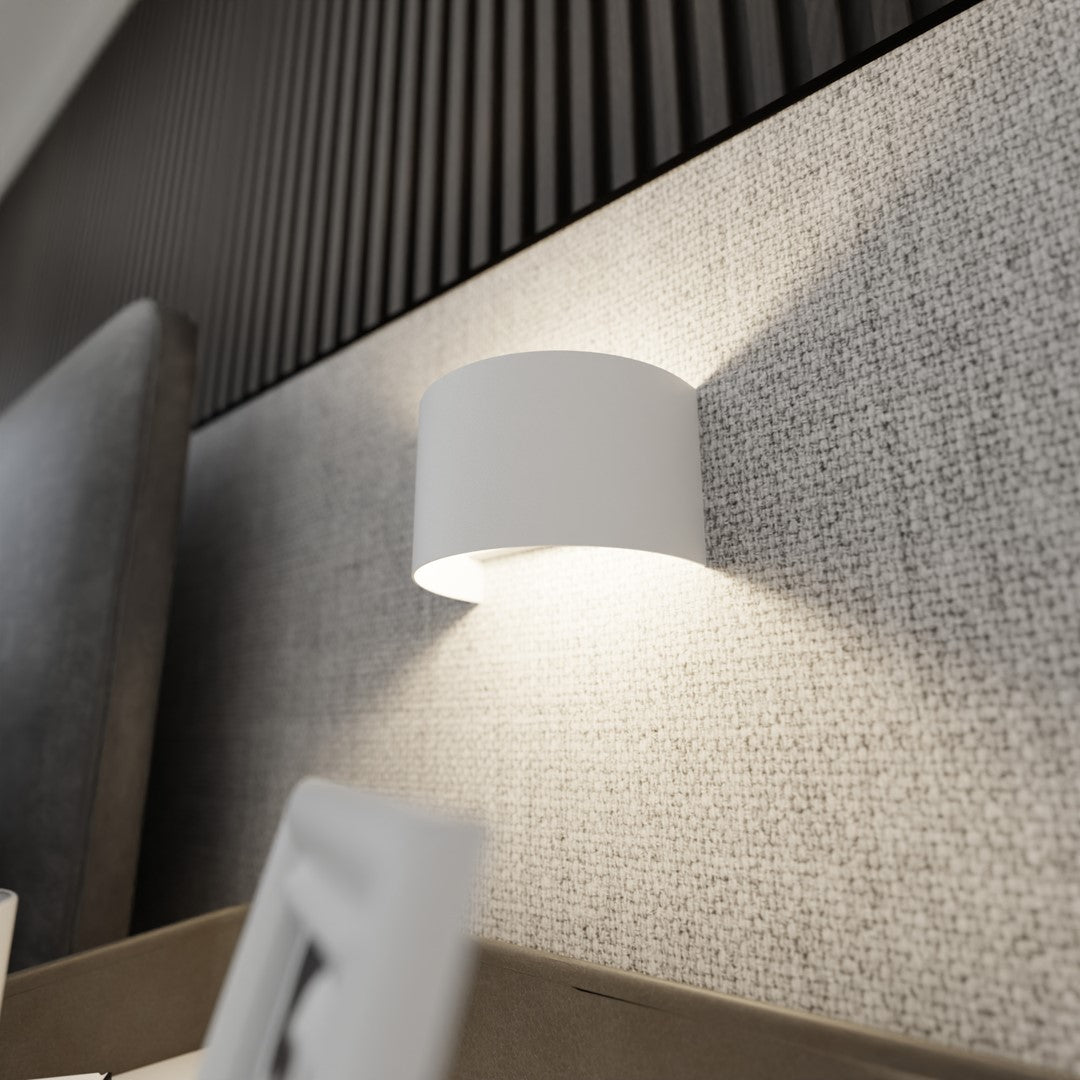 FOLD Sieninis šviestuvas Balta 1 - apšvietimas