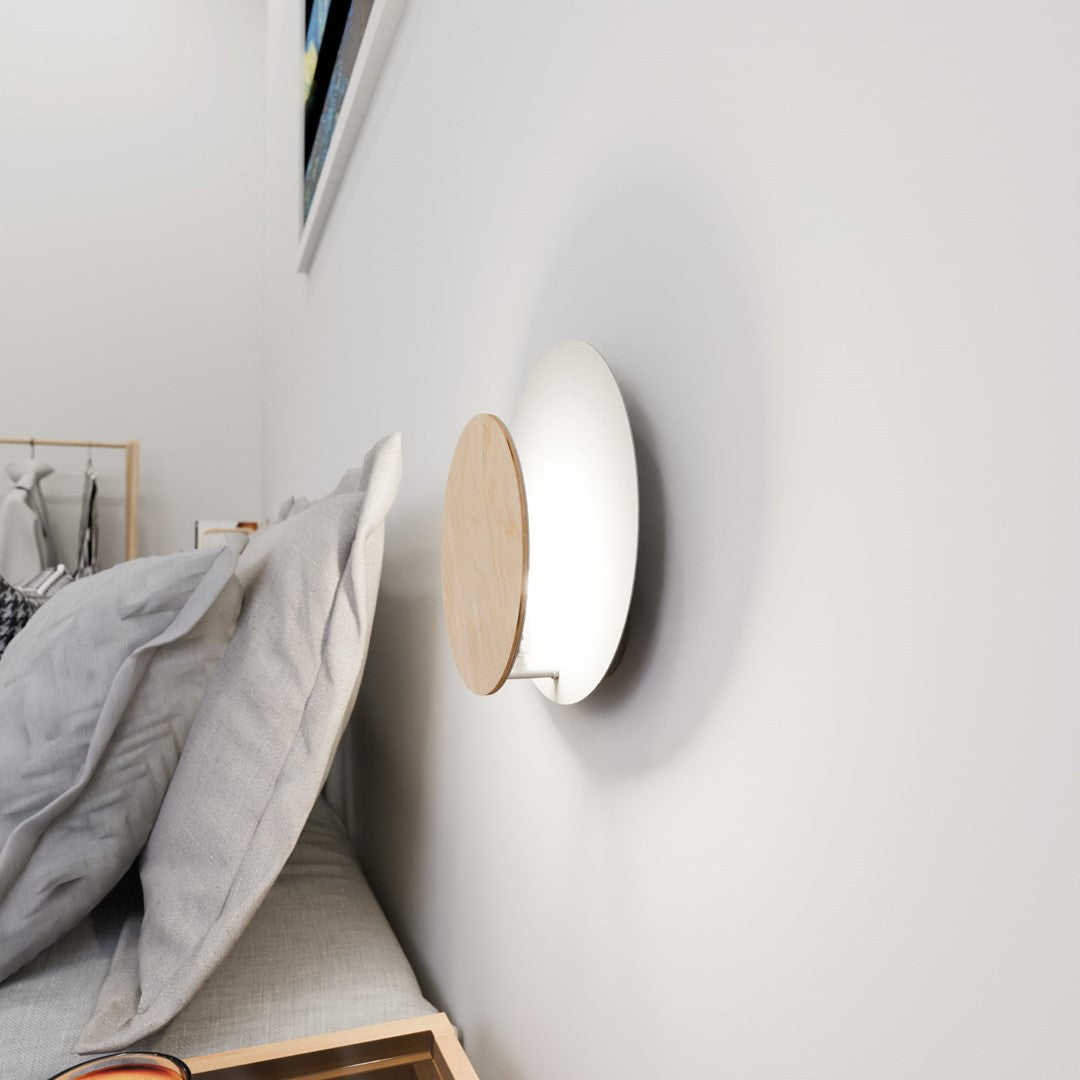 CIRCLE Sieninis šviestuvas Balta 1 - apšvietimas