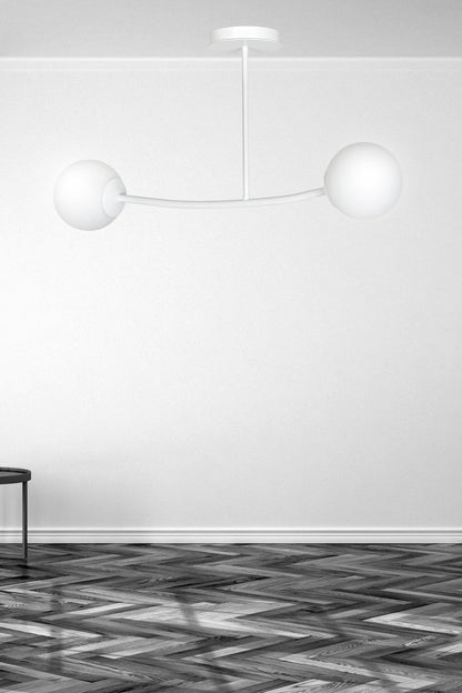 Lubinis šviestuvas Balta 2 - šoninis vaizdas