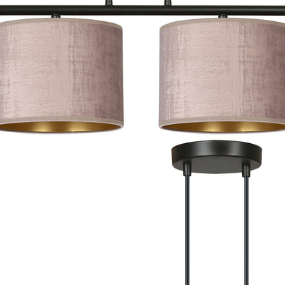 HILDE Pakabinamas šviestuvas Juoda 4 - detalus vaizdas