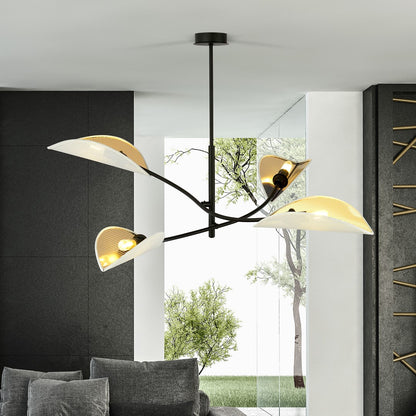 LOTUS Lubinis šviestuvas Juoda 4 - apšvietimas