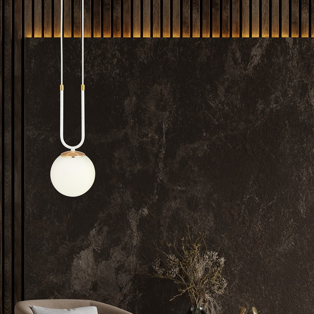 GLAM Pakabinamas šviestuvas Balta 1 - detalus vaizdas