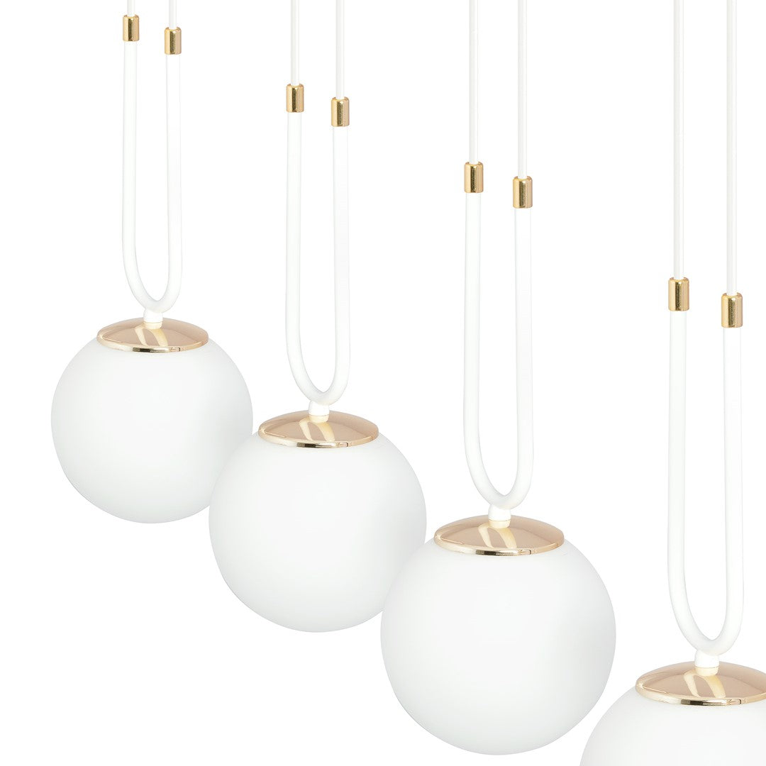 GLAM Pakabinamas šviestuvas Balta 4 - konstrukcijos detalės