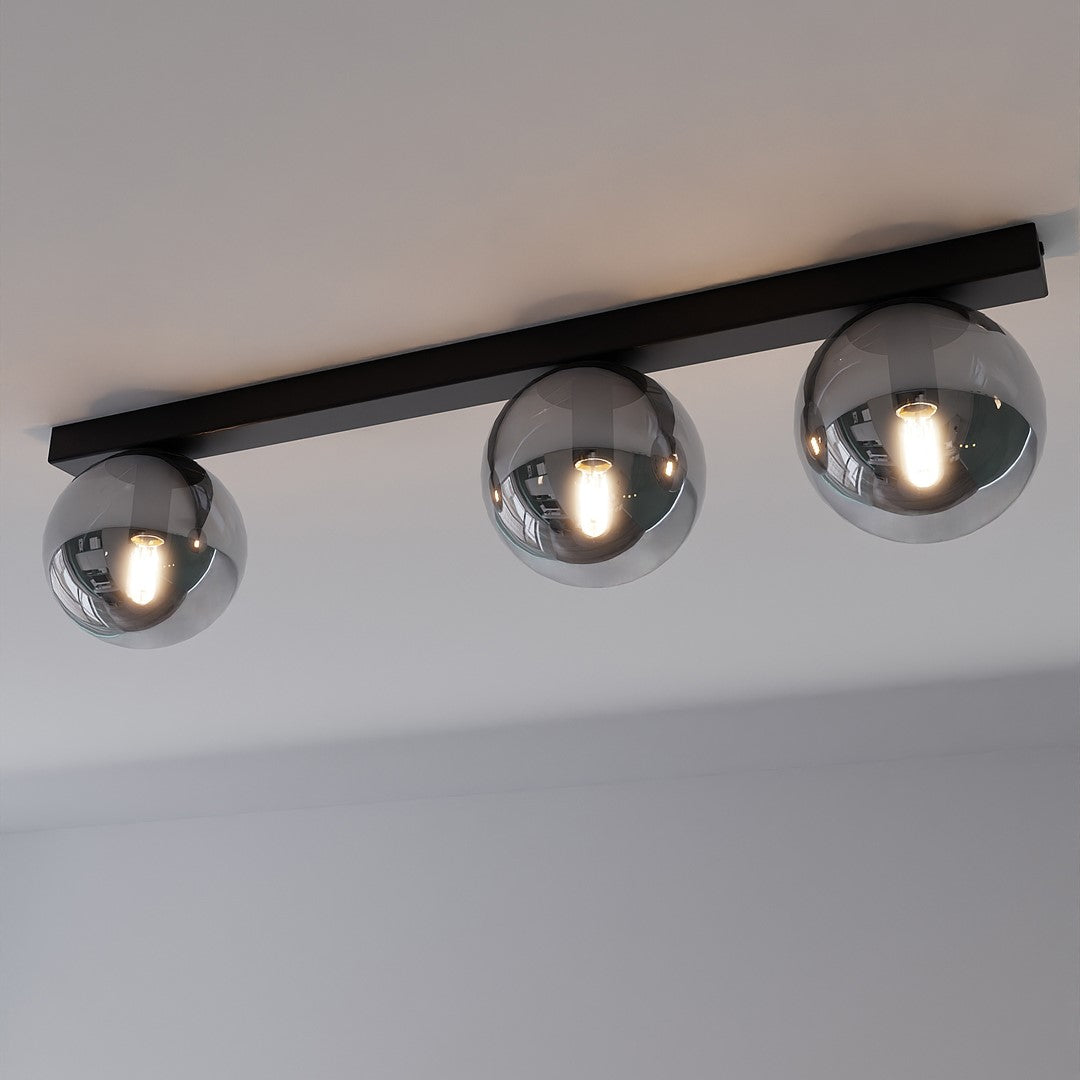 FIT Lubinis šviestuvas Juoda 3 - montavimo detalės