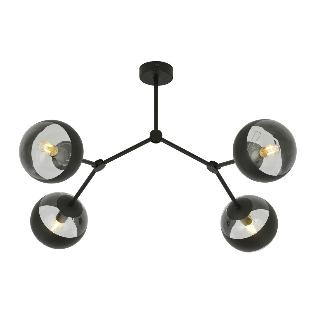 Lubinis šviestuvas Juoda 4 - bendras vaizdas
