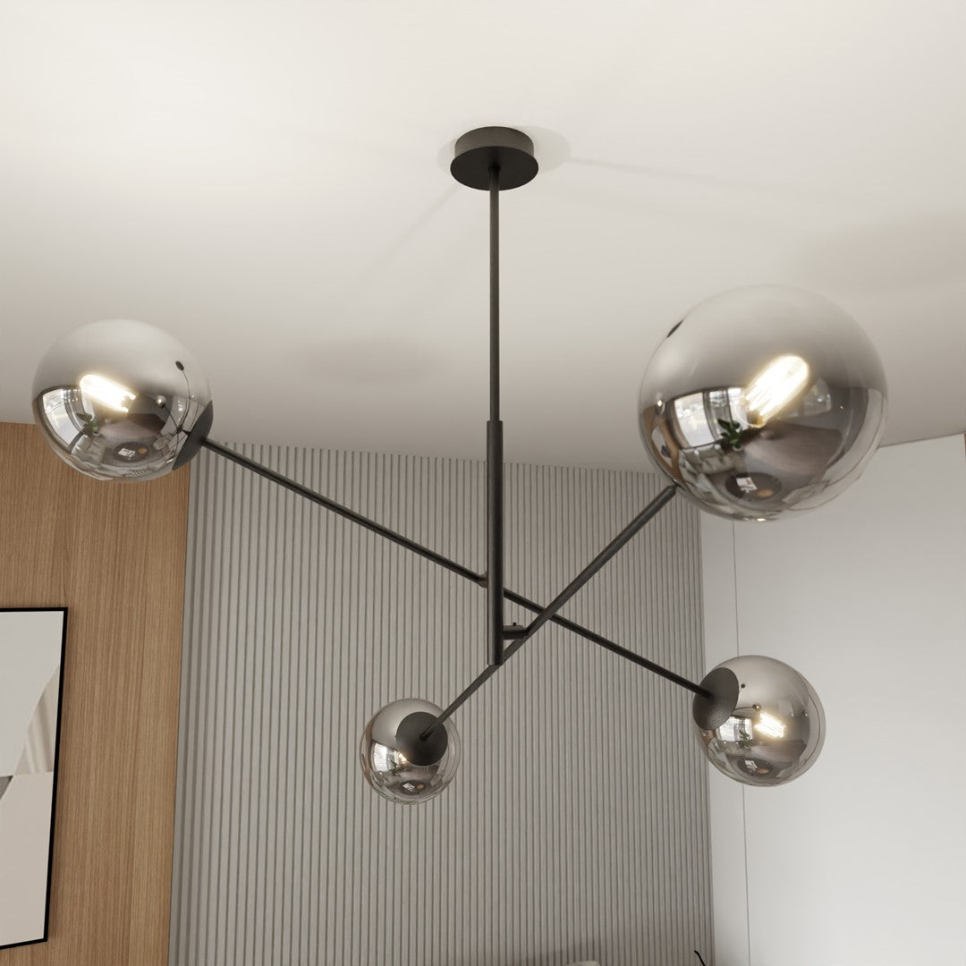 LINEAR Pakabinamas šviestuvas Juoda 4 - detalus vaizdas