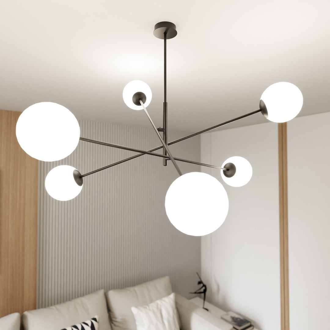 LINEAR Pakabinamas šviestuvas Juoda 6 - detalus vaizdas