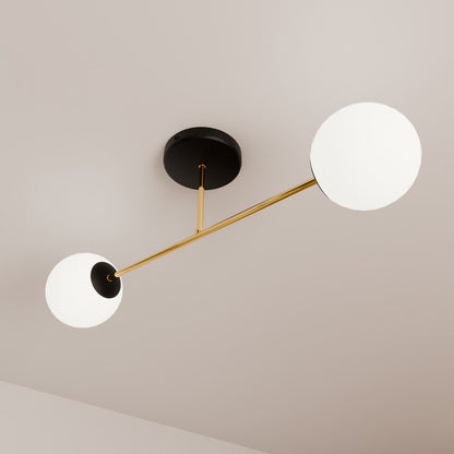 MAGNUM Lubinis šviestuvas Black, gold 2 - apšvietimas
