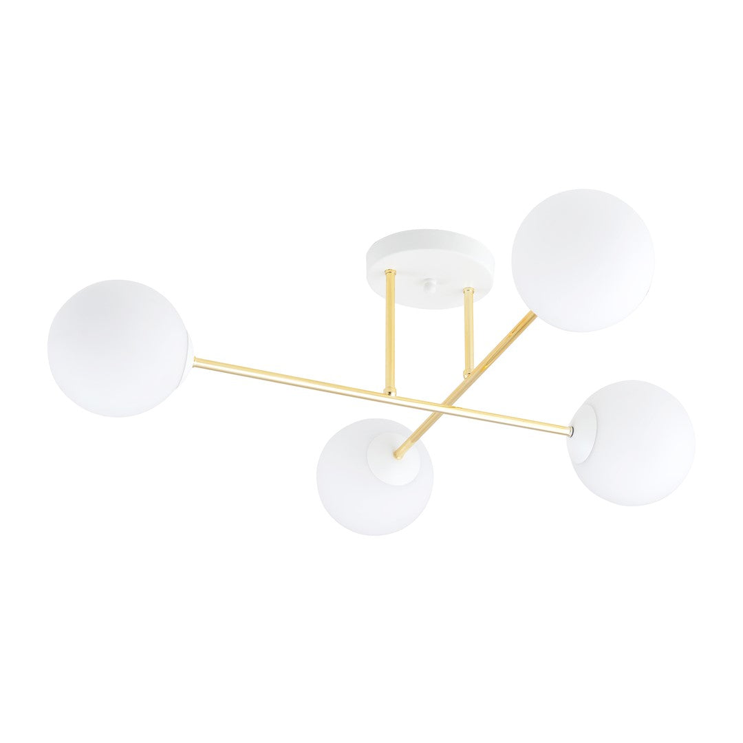 MAGNUM Lubinis šviestuvas White, Gold 4 - bendras vaizdas