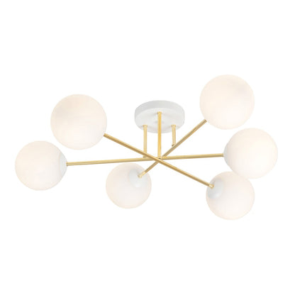 MAGNUM Lubinis šviestuvas White, Gold 6 - detalus vaizdas