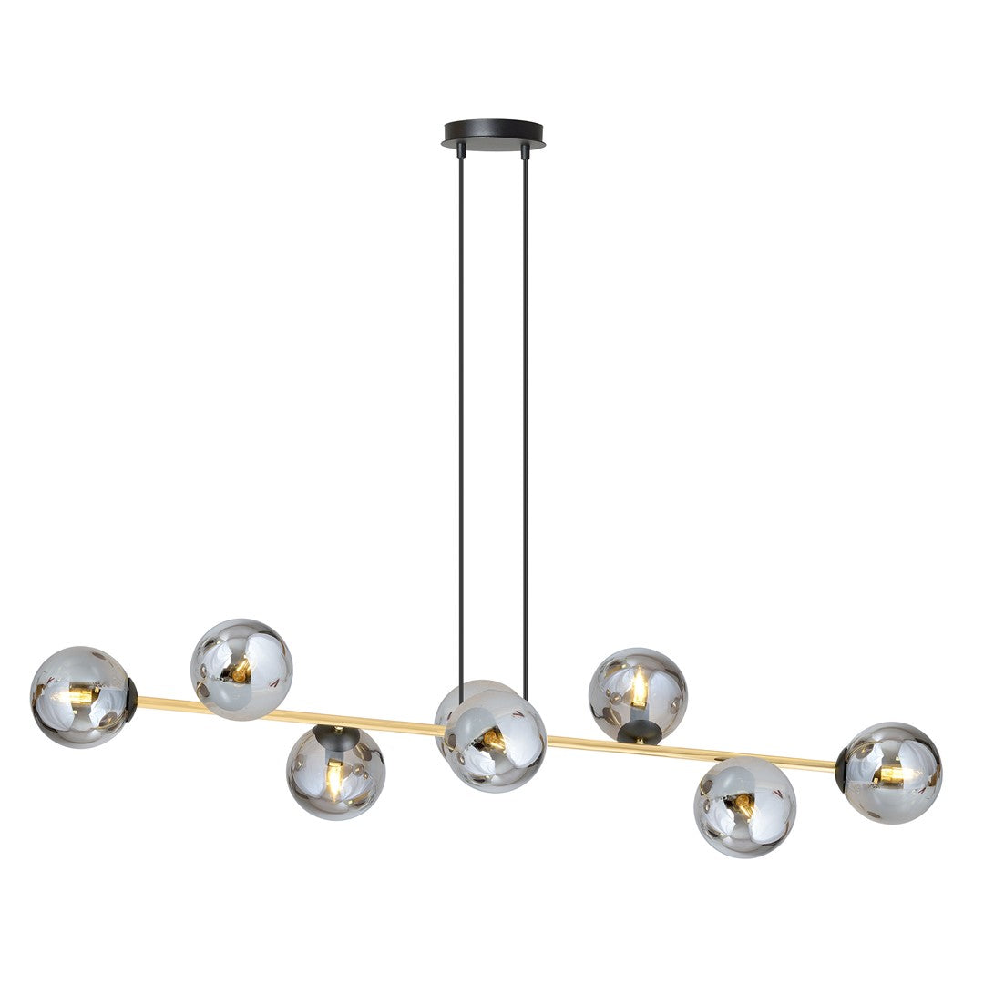 GRAVITY Pakabinamas šviestuvas Black, gold 8 - bendras vaizdas