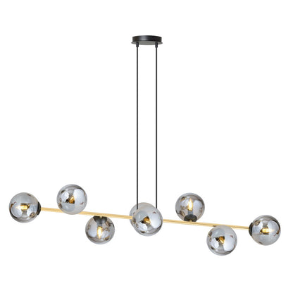 GRAVITY Pakabinamas šviestuvas Black, gold 8 - bendras vaizdas