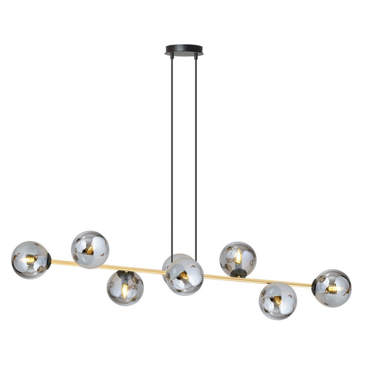 GRAVITY Pakabinamas šviestuvas Black, gold 8 - bendras vaizdas