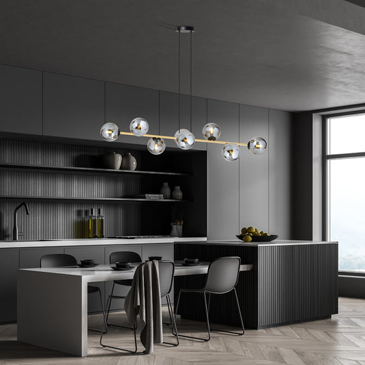 GRAVITY Pakabinamas šviestuvas Black, gold 8 - detalus vaizdas