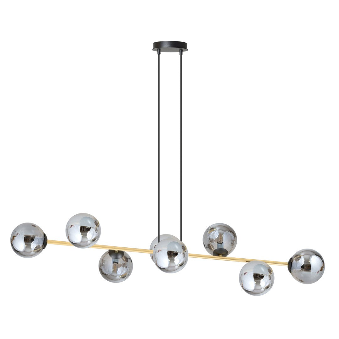 GRAVITY Pakabinamas šviestuvas Black, gold 8 - interjere