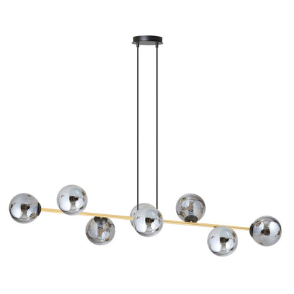 GRAVITY Pakabinamas šviestuvas Black, gold 8 - interjere