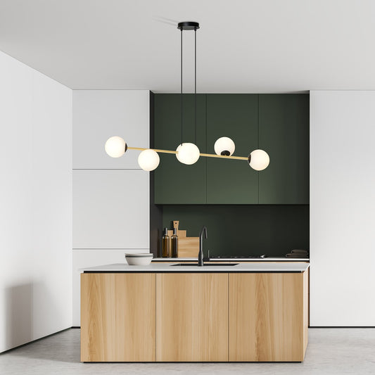 GRAVITY Pakabinamas šviestuvas Black, gold 6 - detalus vaizdas