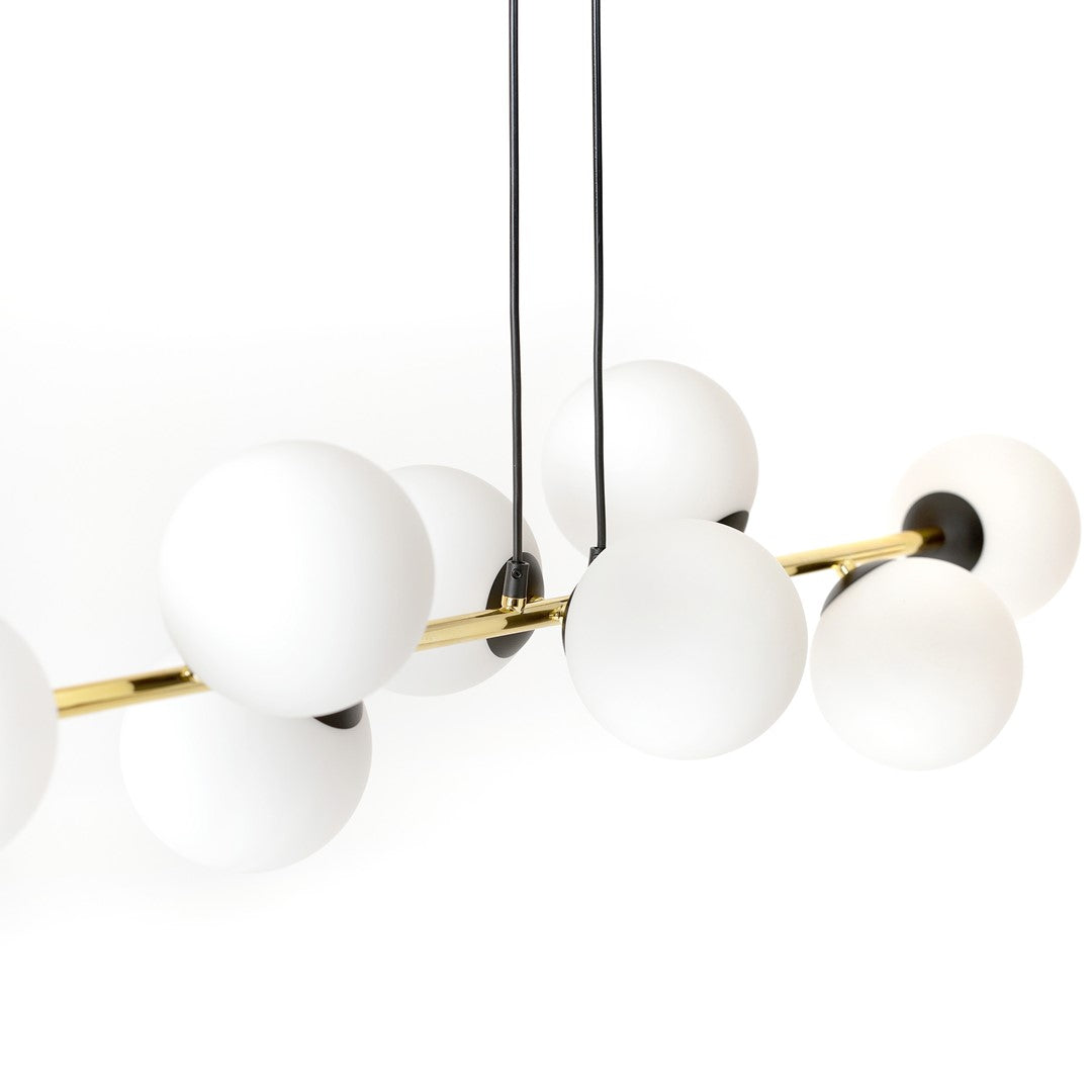 GRAVITY Pakabinamas šviestuvas Black, gold 6 - kambaryje