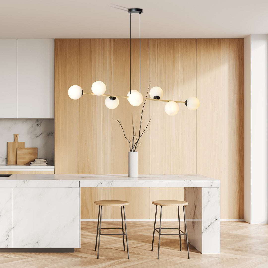 GRAVITY Pakabinamas šviestuvas Black, gold 8 - detalus vaizdas