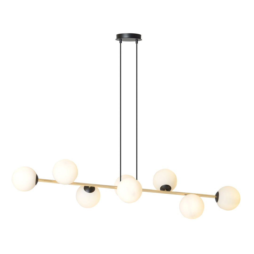 GRAVITY Pakabinamas šviestuvas Black, gold 8 - šoninis vaizdas