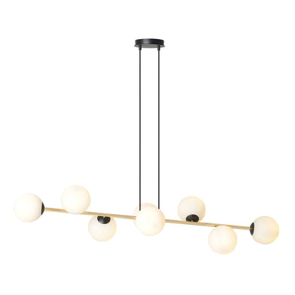 GRAVITY Pakabinamas šviestuvas Black, gold 8 - šoninis vaizdas