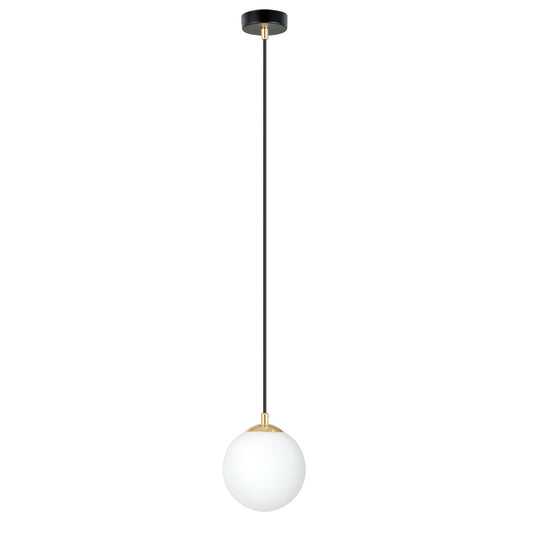 ROYAL Pakabinamas šviestuvas Black, gold 1 - bendras vaizdas