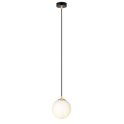 ROYAL Pakabinamas šviestuvas Black, gold 1 - šoninis vaizdas