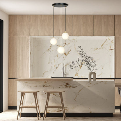 ROYAL Pakabinamas šviestuvas Black, gold 3 - detalus vaizdas