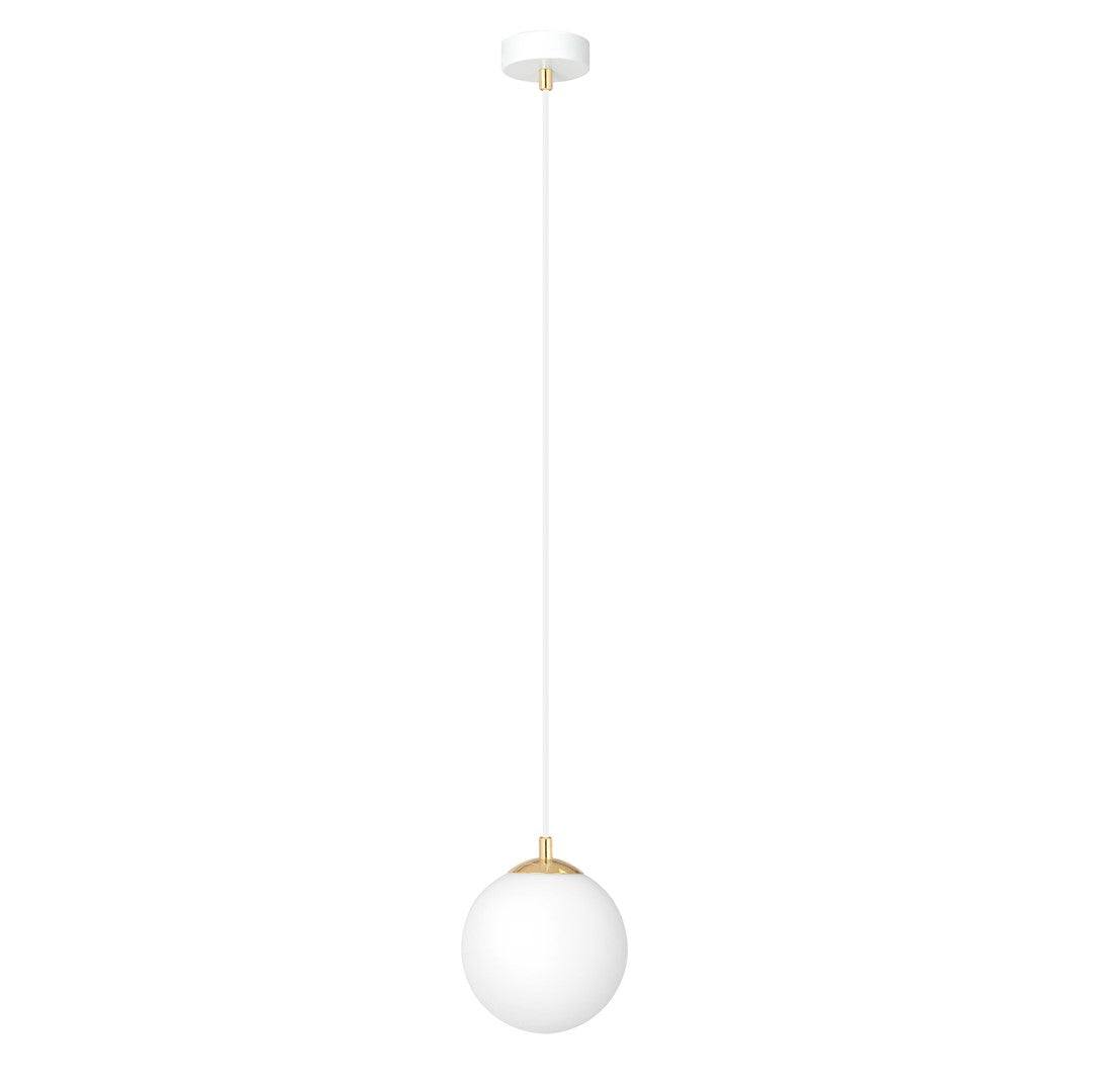 ROYAL Pakabinamas šviestuvas White, Gold 1 - bendras vaizdas
